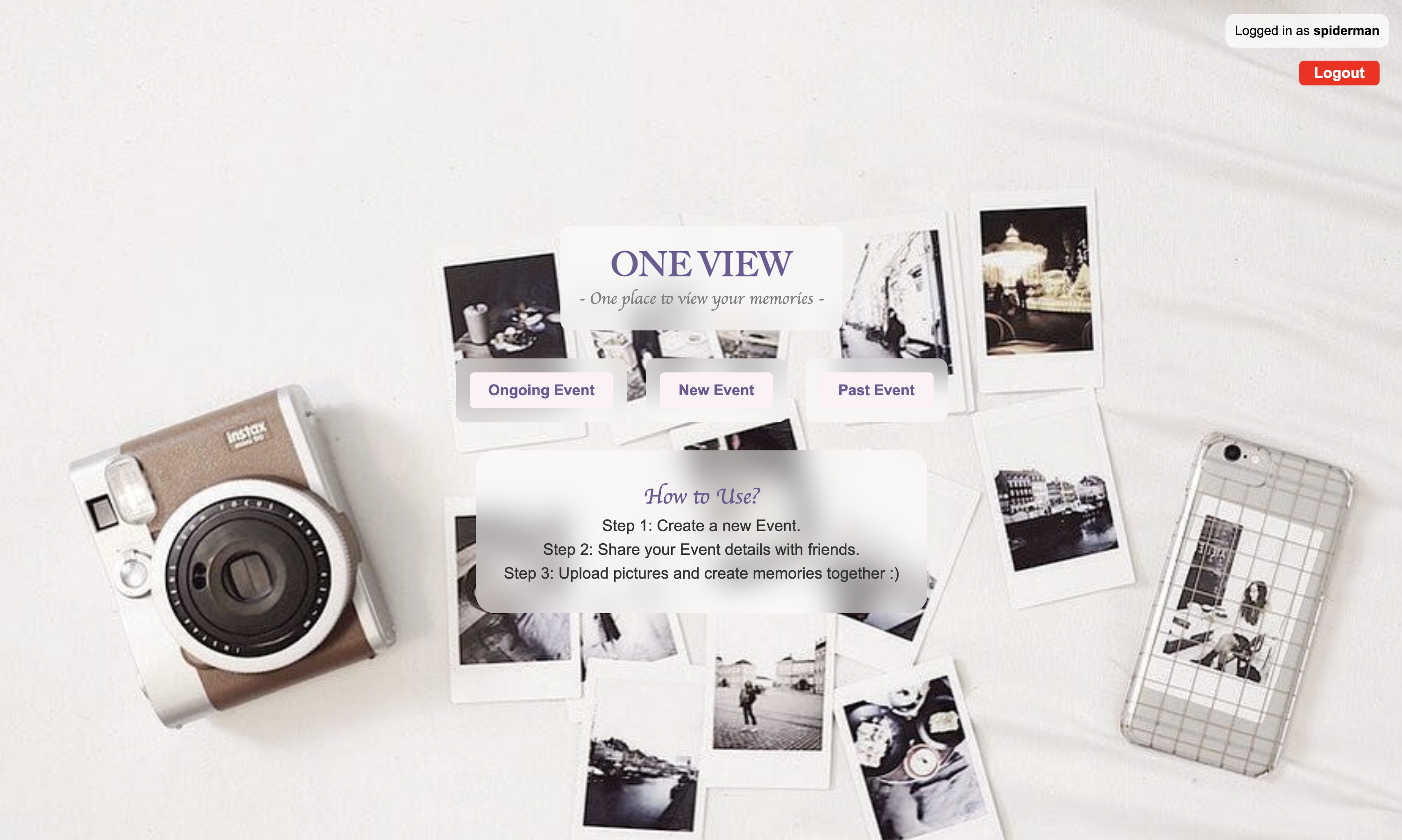 One View Gallery UI